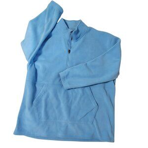 Xersion Big & Tall Fleece Pullover Williamsburg Blue 3XLT